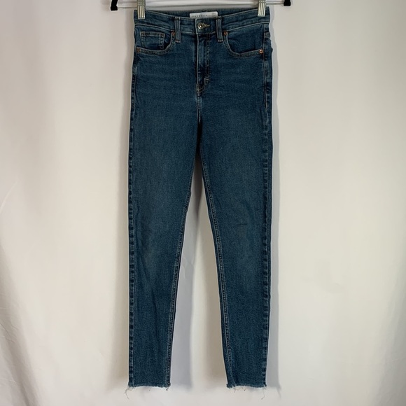Topshop Denim - Topshop Blue Jamie Skinny Jeans Size 25
